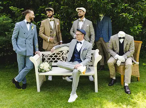 Männer-im-Maßanzug-Hochzeit