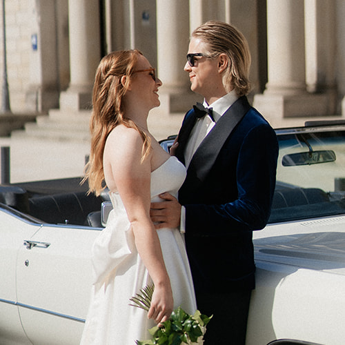 Hochzeitsanzug nach Maß im Boho Style
